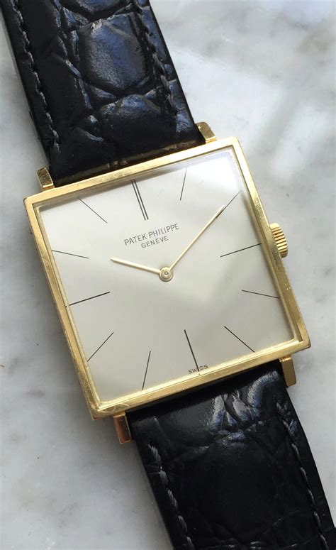 patek philippe square vintage